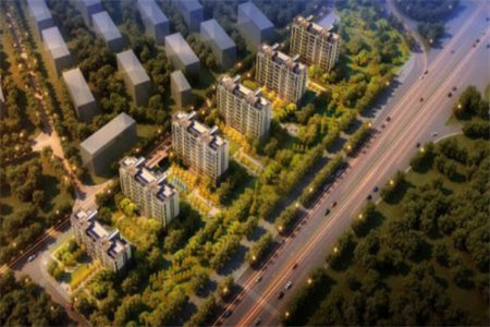 百合花园3室2厅1卫140㎡，带车库37平米